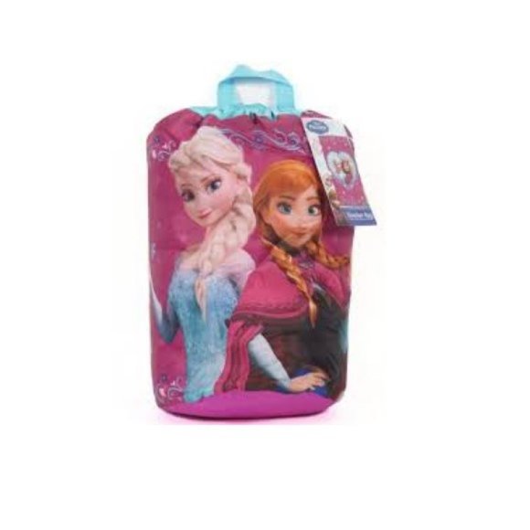Frozen Elsa & Anna Pink Indoor Sleeping Slumber Bag RARE Discontinued NWT/NEW! - Picture 1 of 15